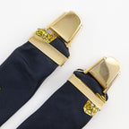 Hermes Silk Black Braces — view 6