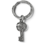 Gucci Double Key Motif Bag Charm Key Holder Silver — view 3