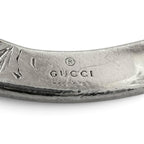 Gucci Double Key Motif Bag Charm Key Holder Silver — view 5