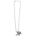 Hermes Talisman Pegasus Chain Necklace Silver — view 4