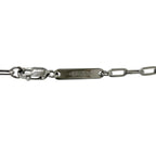 Hermes Talisman Pegasus Chain Necklace Silver — view 5