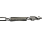 Hermes Talisman Pegasus Chain Necklace Silver — view 6