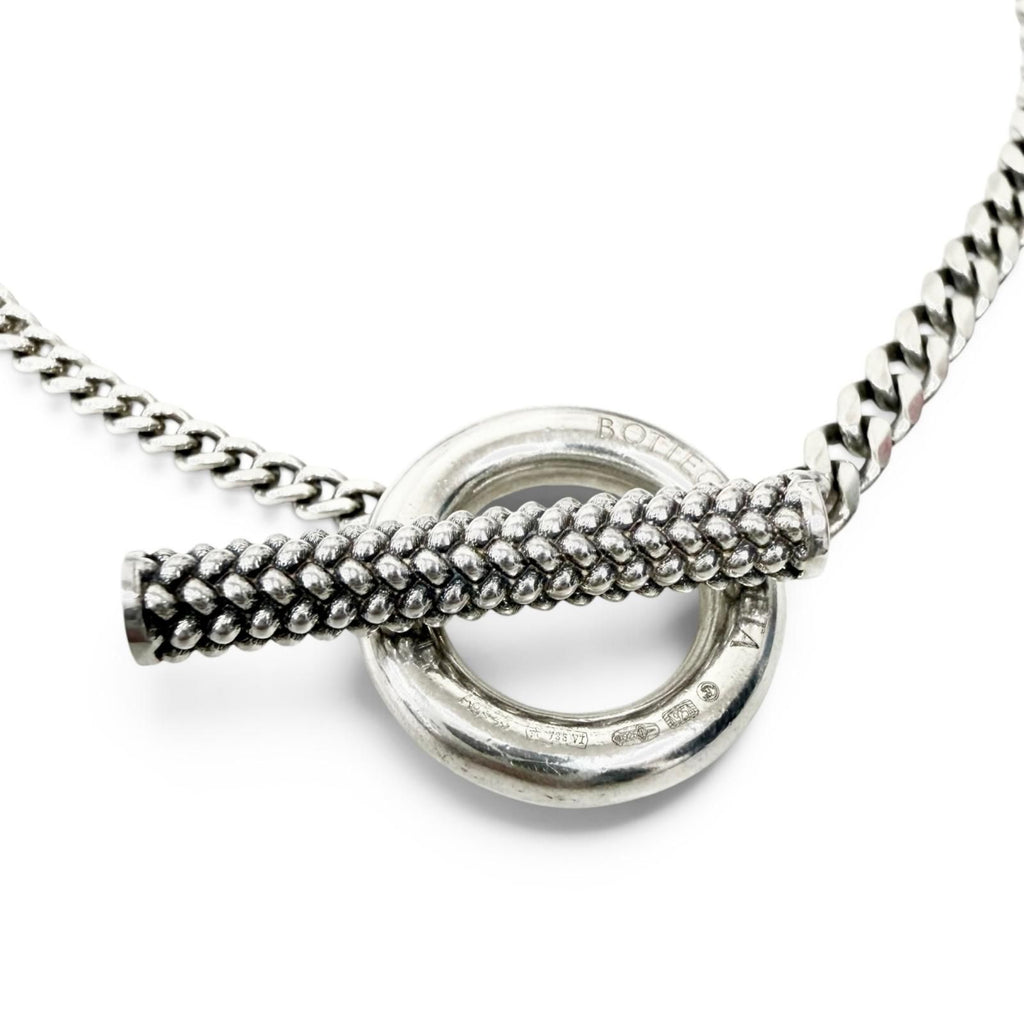 Bottega Veneta Chain Bracelet Silver — view 5