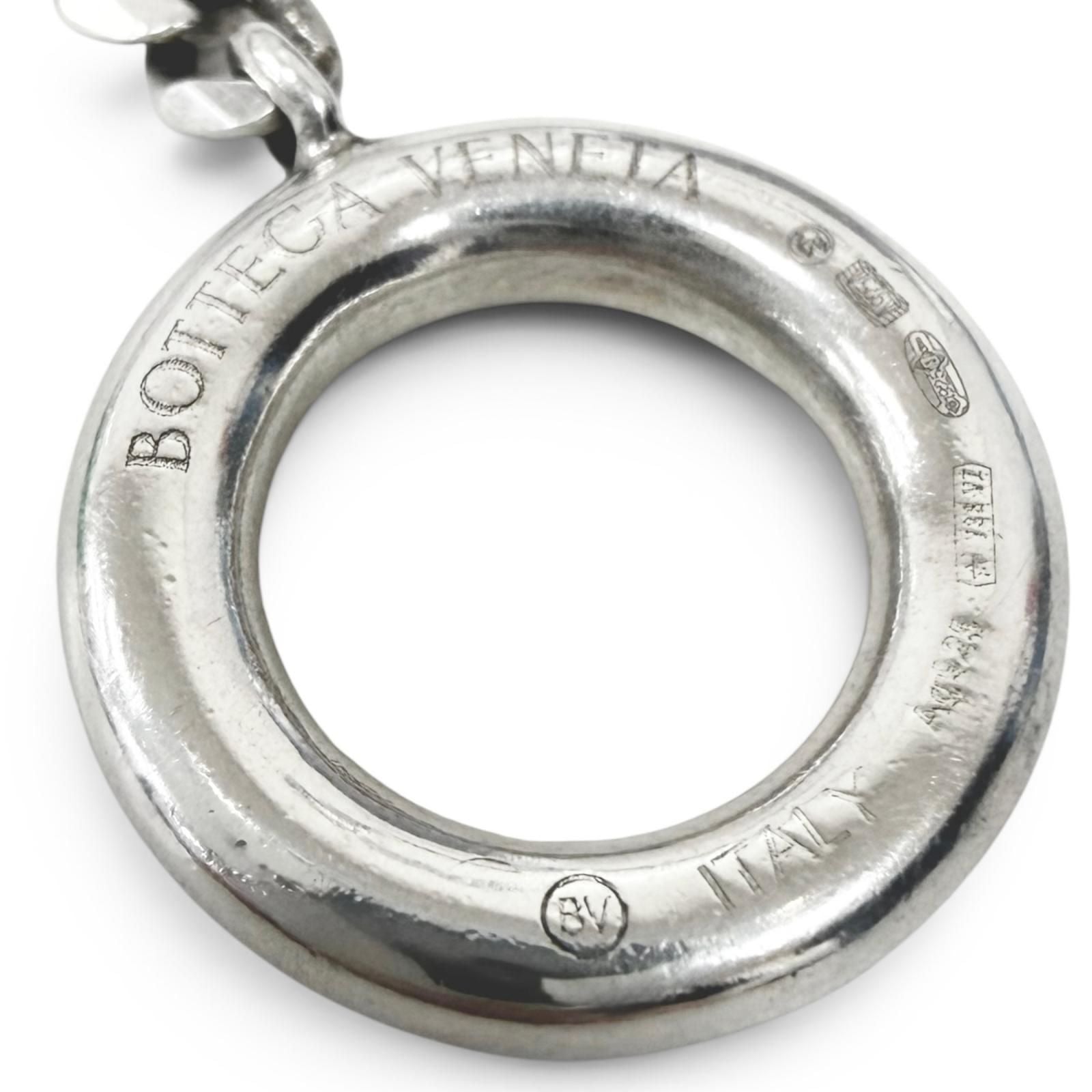 Bottega Veneta Chain Bracelet Silver — view 6
