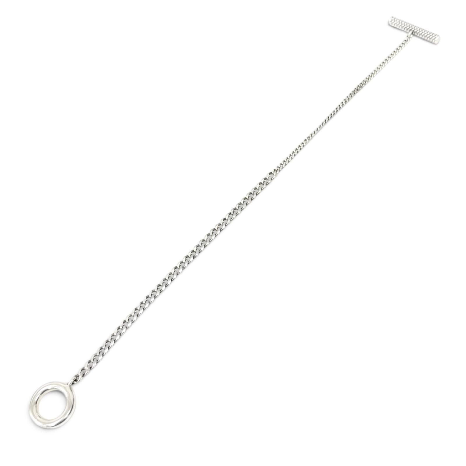 Bottega Veneta Chain Bracelet Silver — view 3