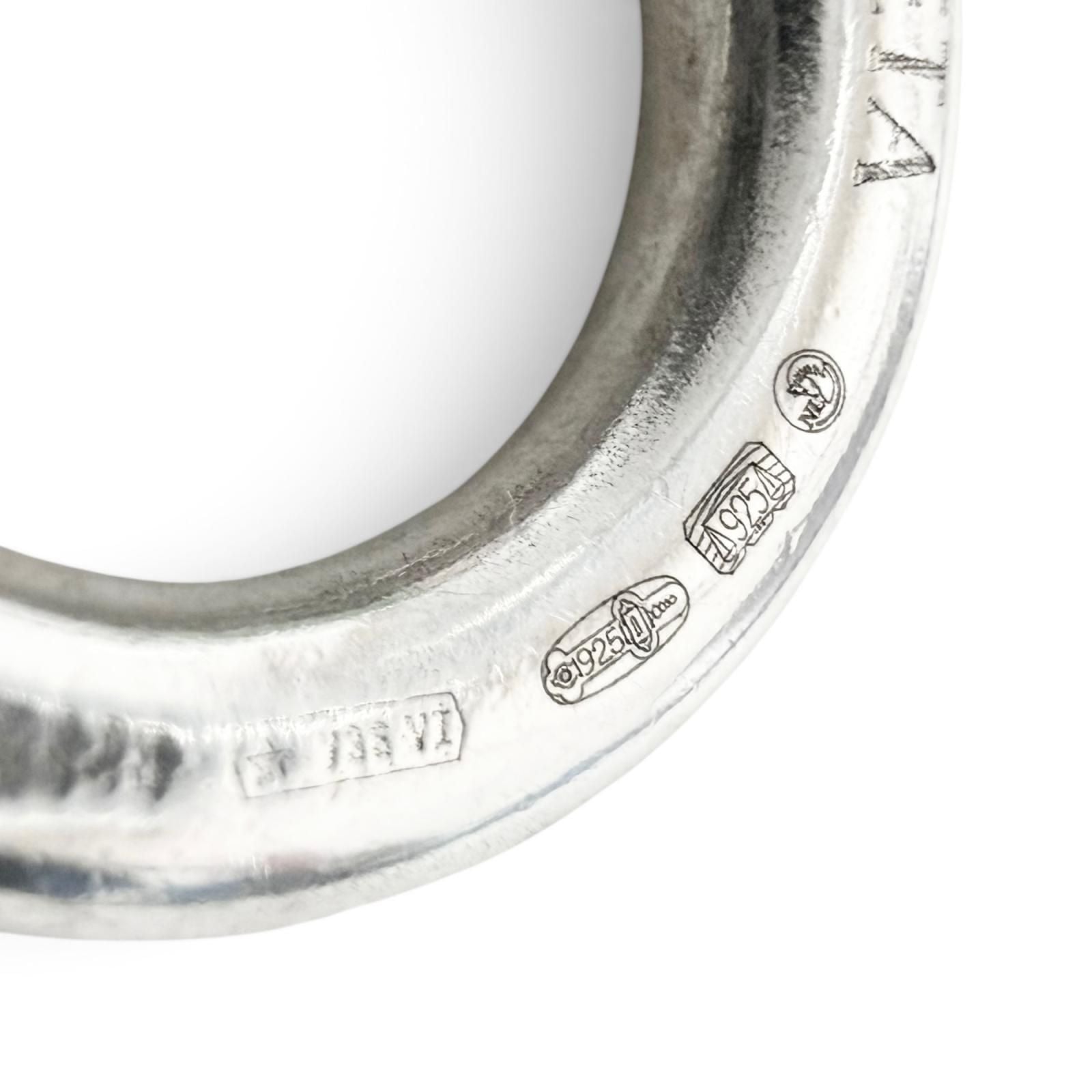 Bottega Veneta Chain Bracelet Silver — view 7