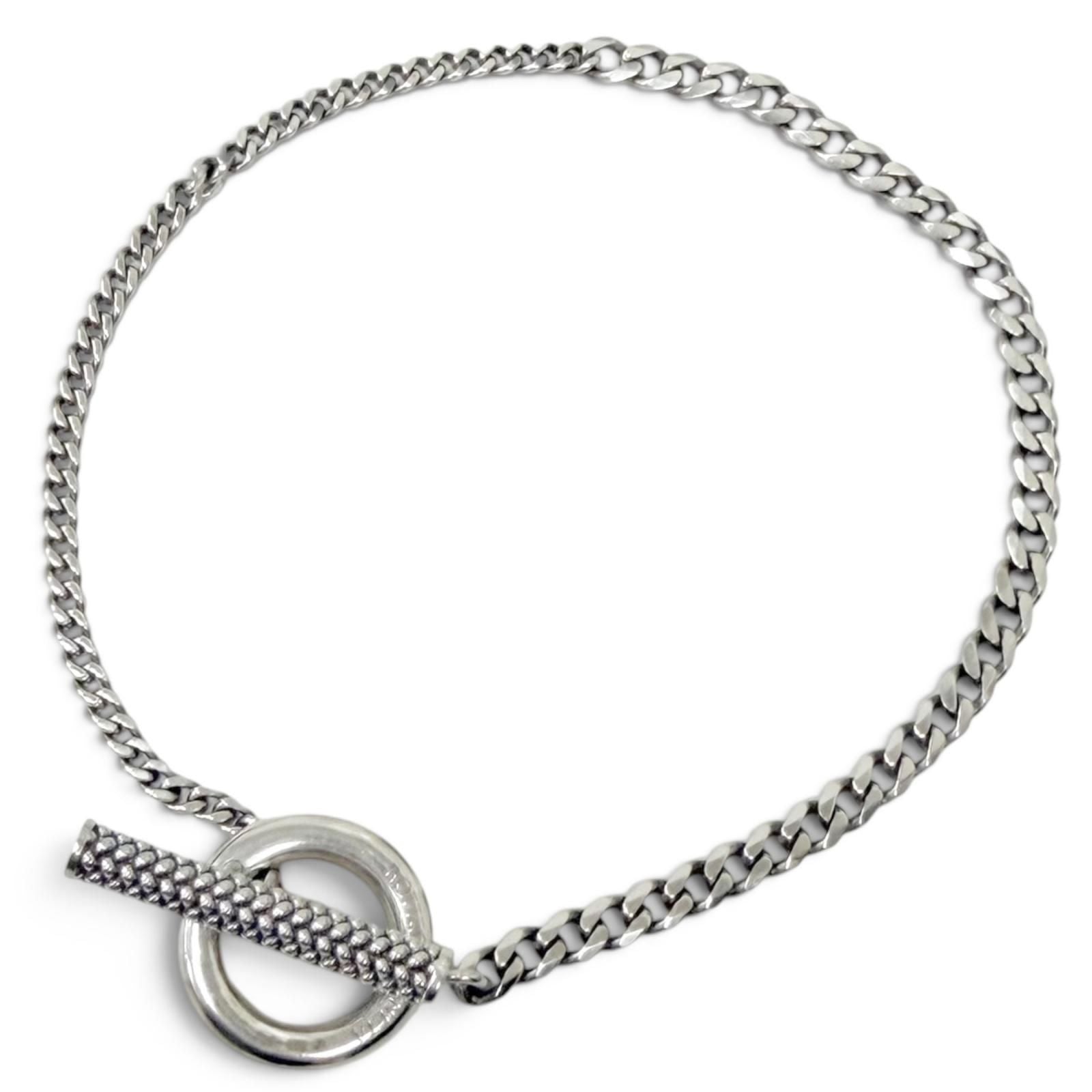 Bottega Veneta Chain Bracelet Silver