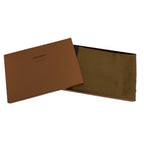 Louis Vuitton Wool Cashmere Logo with Fringe Large Shawl Brown Scarf — view 2
