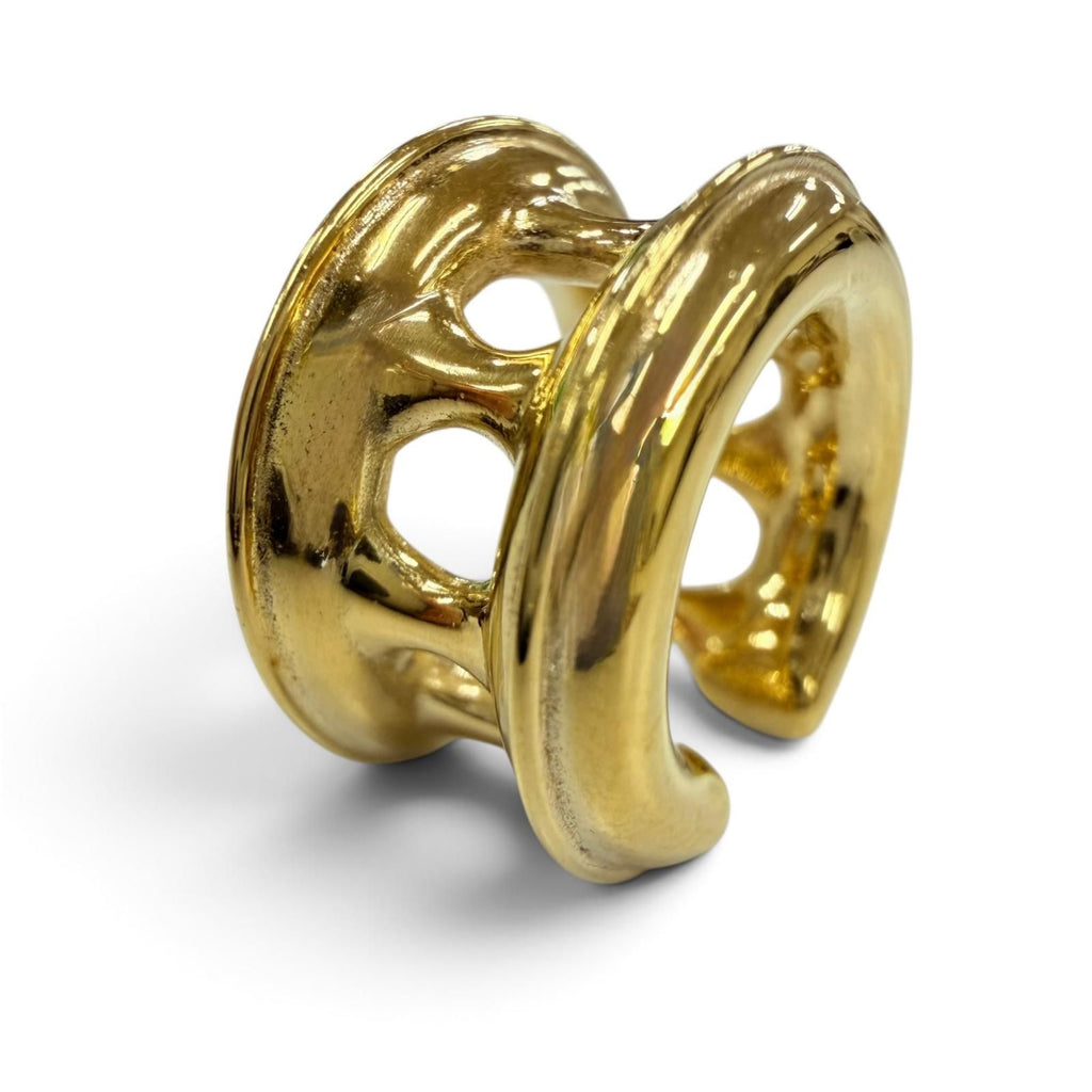 Bottega Veneta 925 Earrings Gold Box with — view 3