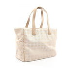 Chanel Tote New Travel Line MM Beige Leather New MM — view 2