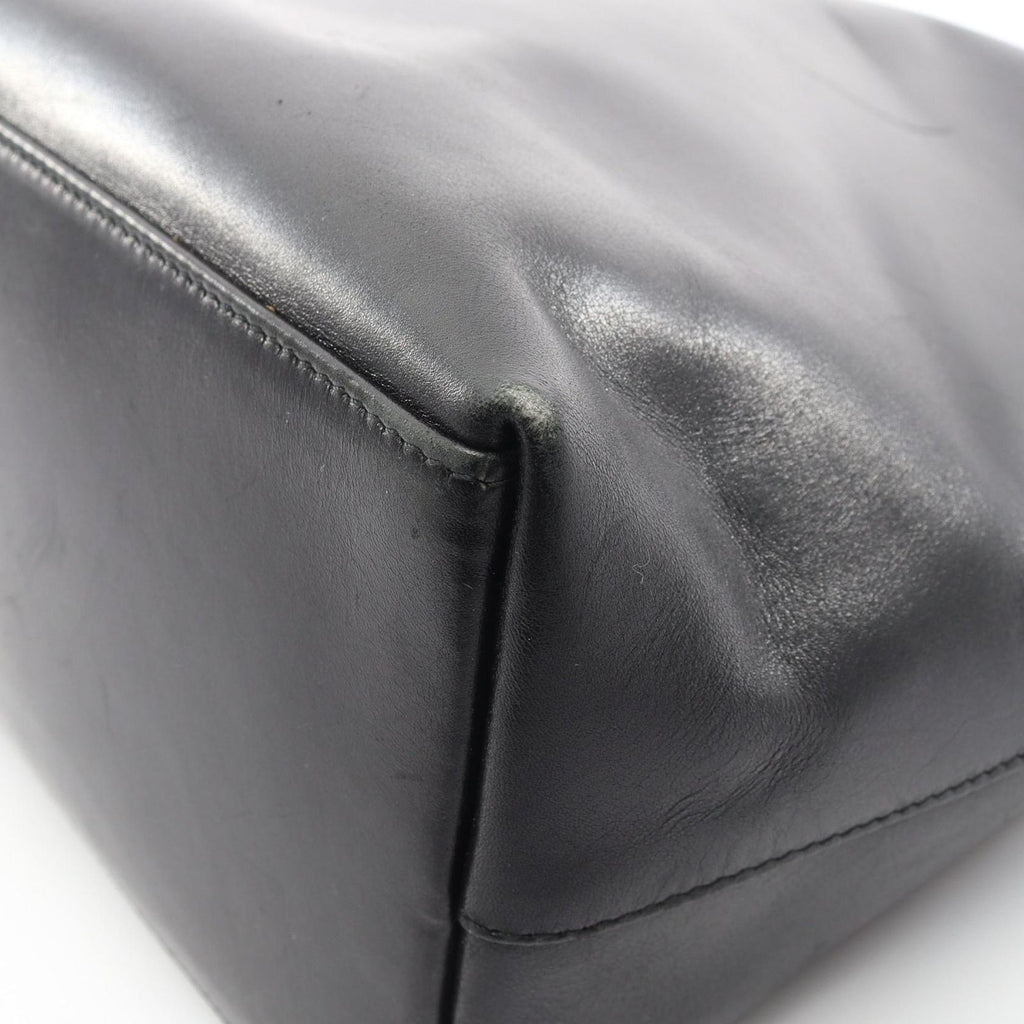 Gucci Shoulder Bag Bamboo 001 Black Leather — view 5