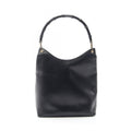 Gucci Shoulder Bag Bamboo 001 Black Leather