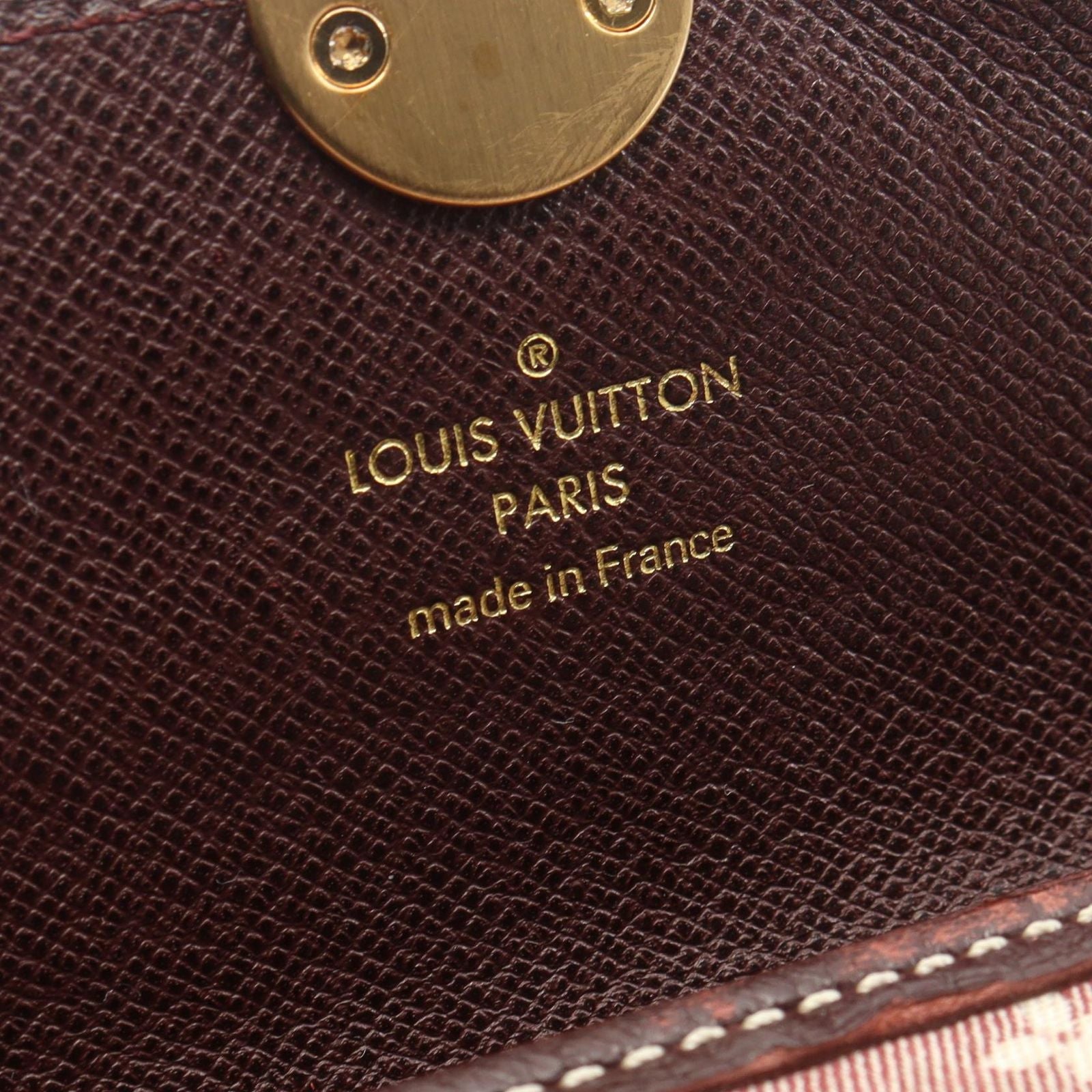 Louis Vuitton Bifold Wallet Portefeuille Sarah Monogram Idylle Sepia Canvas — view 4