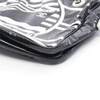 Chanel Shoulder Bag la Pausa Cruise Collection Black White Canvas Leather — view 6