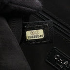 Chanel Shoulder Bag la Pausa Cruise Collection Black White Canvas Leather — view 5