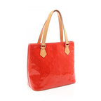 Louis Vuitton Handbag Houston Monogram Vernis Rouge Leather — view 2