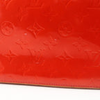 Louis Vuitton Handbag Houston Monogram Vernis Rouge Leather — view 8