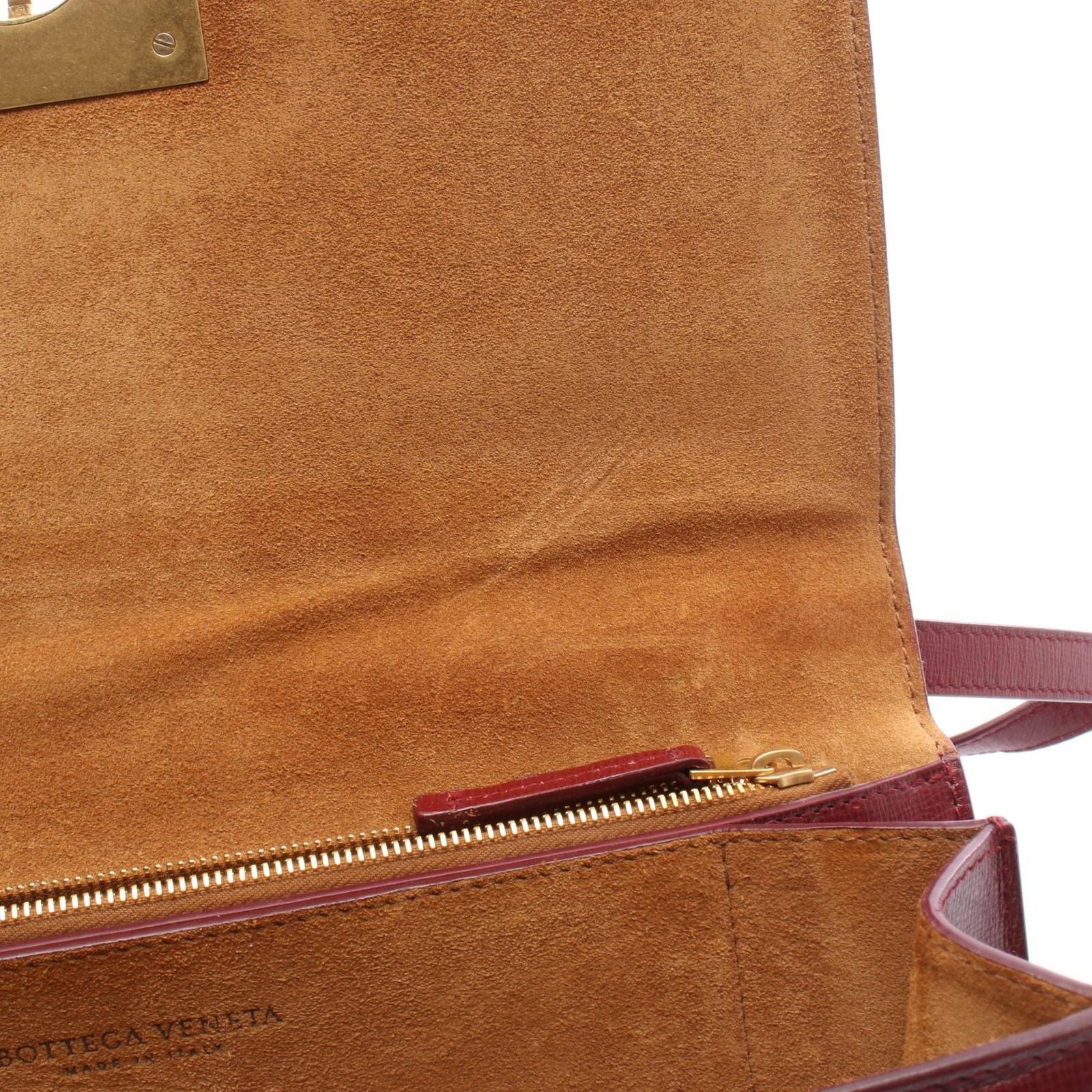 Bottega Veneta Shoulder Bag the Classic Bordeaux Leather the — view 8