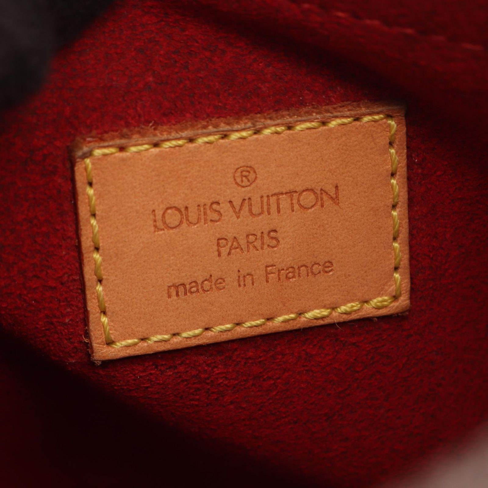 Louis Vuitton Shoulder Bag Croissant MM Monogram Canvas Leather — view 4