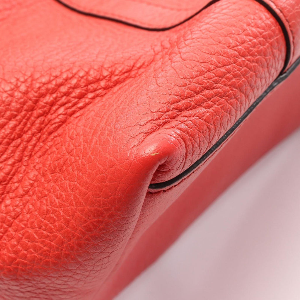Gucci Tote Interlocking G2 Way Red Leather — view 9