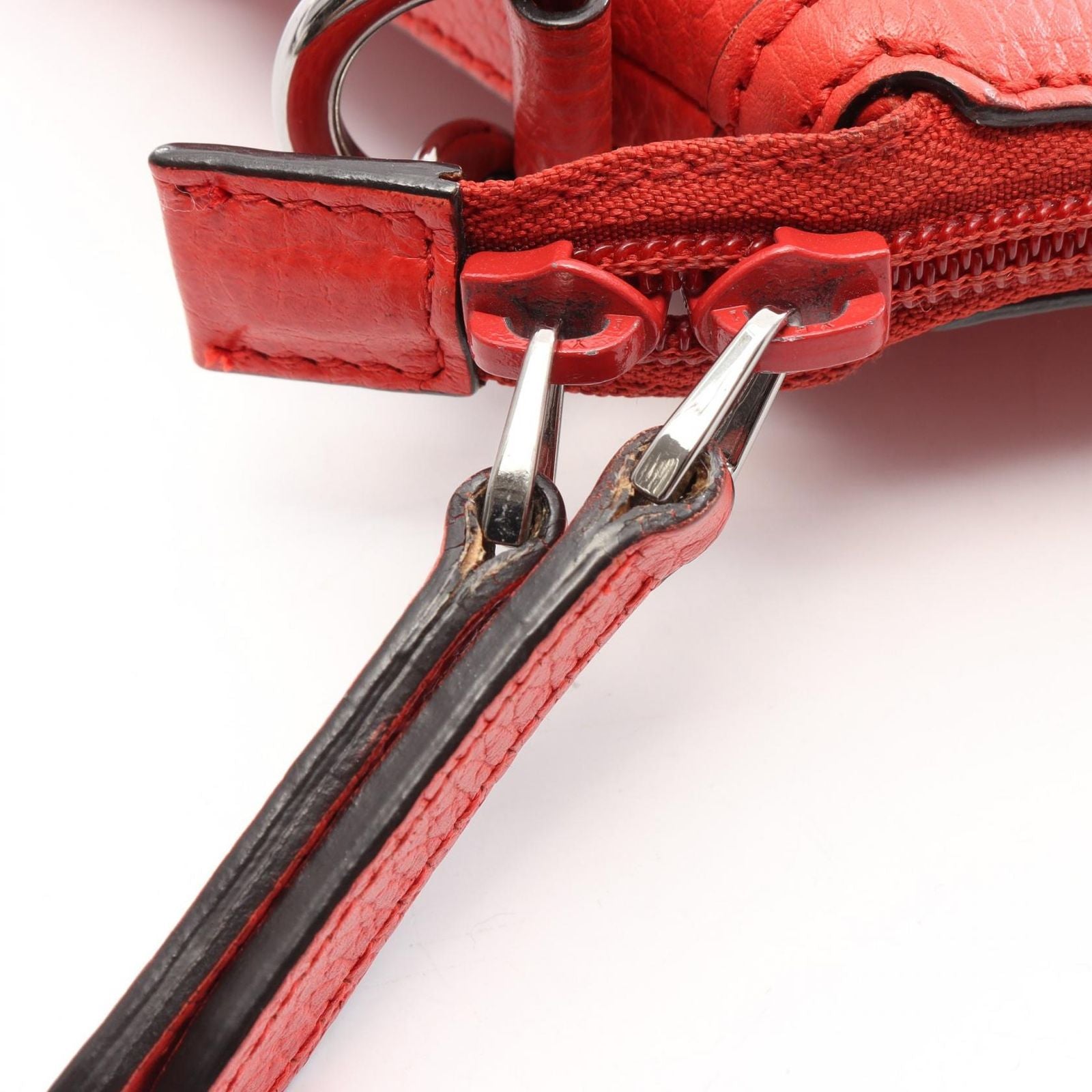 Gucci Tote Interlocking G2 Way Red Leather — view 7