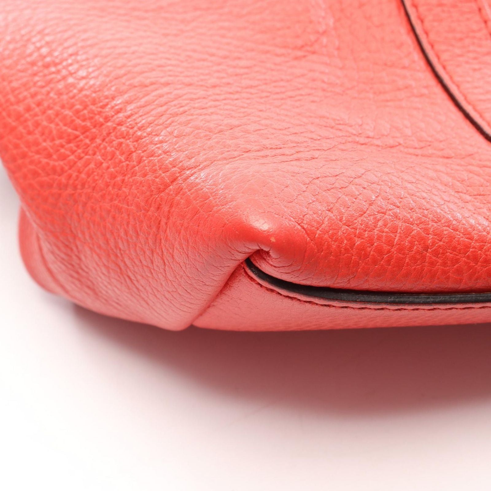 Gucci Tote Interlocking G2 Way Red Leather — view 8