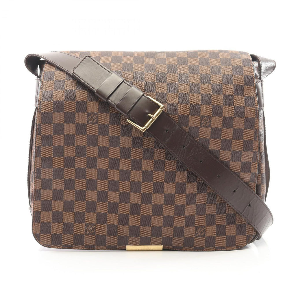 Louis Vuitton Shoulder Bag Bastille Damier Ebene Canvas Leather