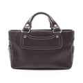 Celine Handbag Boogie Bag Dark Brown Leather