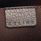 Celine Handbag Boogie Bag Dark Brown Leather — view 4