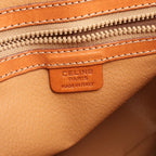 Celine Handbag Macadamia Brown Canvas Leather — view 4
