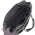 Dior Tote Prissy Gather Black Leather — view 3