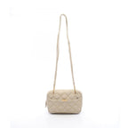 Saint Laurent Paris Shoulder Bag Ivory Leather