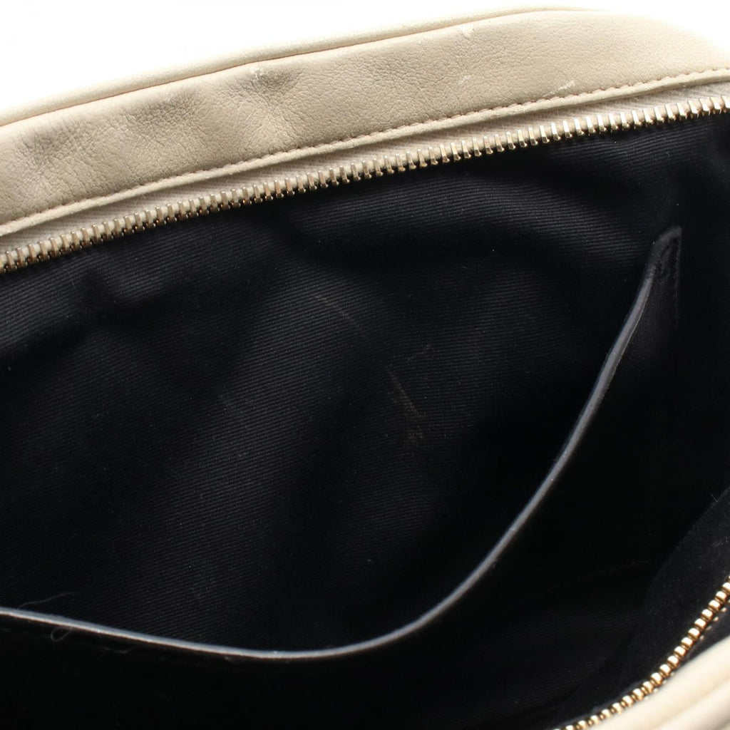 Saint Laurent Paris Shoulder Bag Ivory Leather — view 6