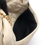 Saint Laurent Paris Shoulder Bag Ivory Leather — view 7