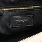 Saint Laurent Paris Shoulder Bag Ivory Leather — view 4