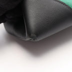 Hermes Backpack a Dos All Back Green Black Canvas Leather All T&c — view 7