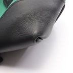 Hermes Backpack a Dos All Back Green Black Canvas Leather All T&c — view 8
