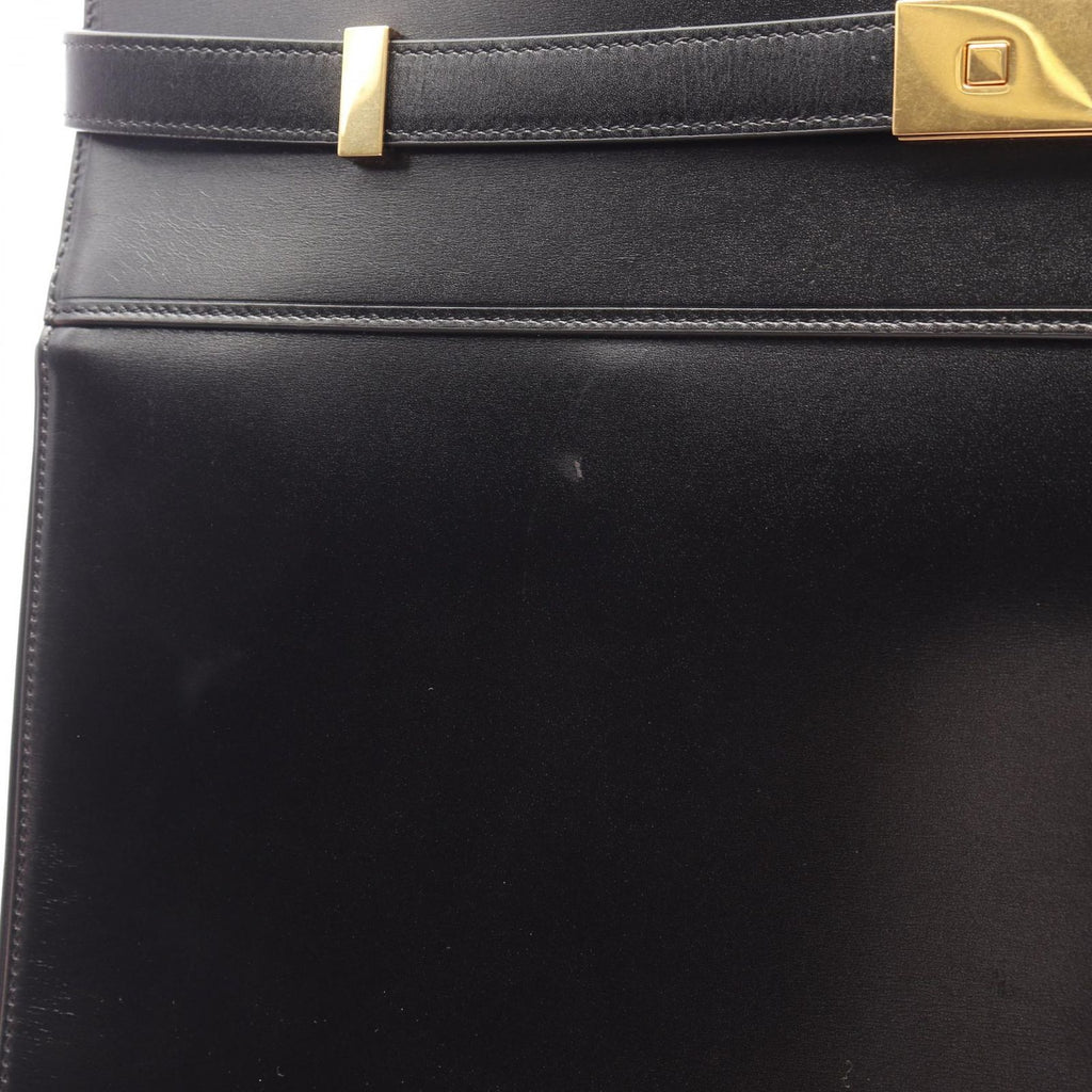 Saint Laurent Paris Tote Manhattan Black Leather — view 6