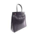 Saint Laurent Paris Tote Manhattan Black Leather — view 2