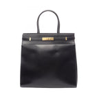Saint Laurent Paris Tote Manhattan Black Leather