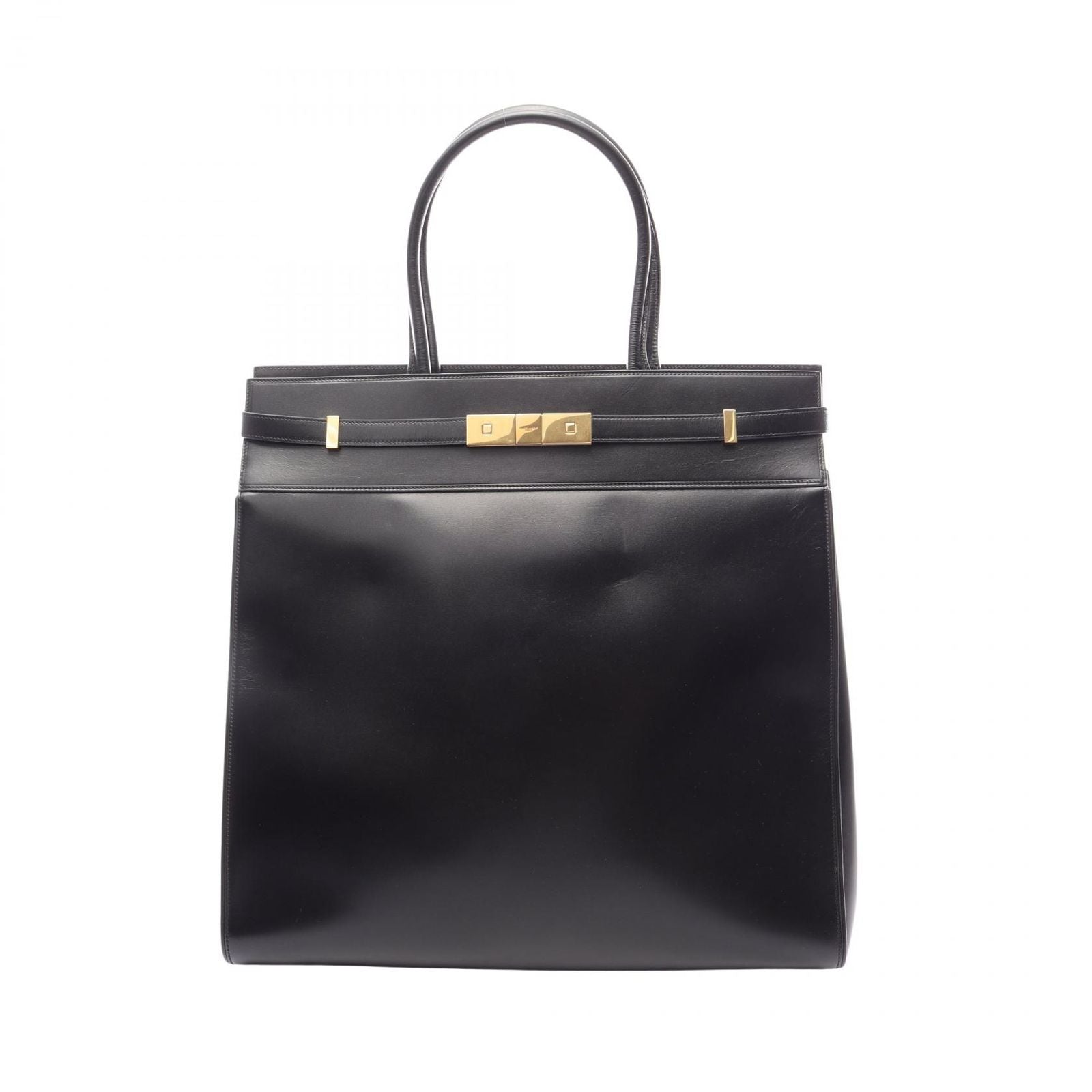 Saint Laurent Paris Tote Manhattan Black Leather