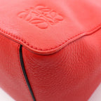 Loewe Shoulder Bag Bucket 2-Way Red Multi Leather Chain — view 7
