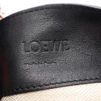 Loewe Shoulder Bag Bucket 2-Way Red Multi Leather Chain — view 4