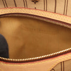 Louis Vuitton Tote Neverfull MM Monogram Canvas Leather — view 6
