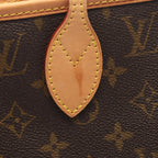 Louis Vuitton Tote Neverfull MM Monogram Canvas Leather — view 9
