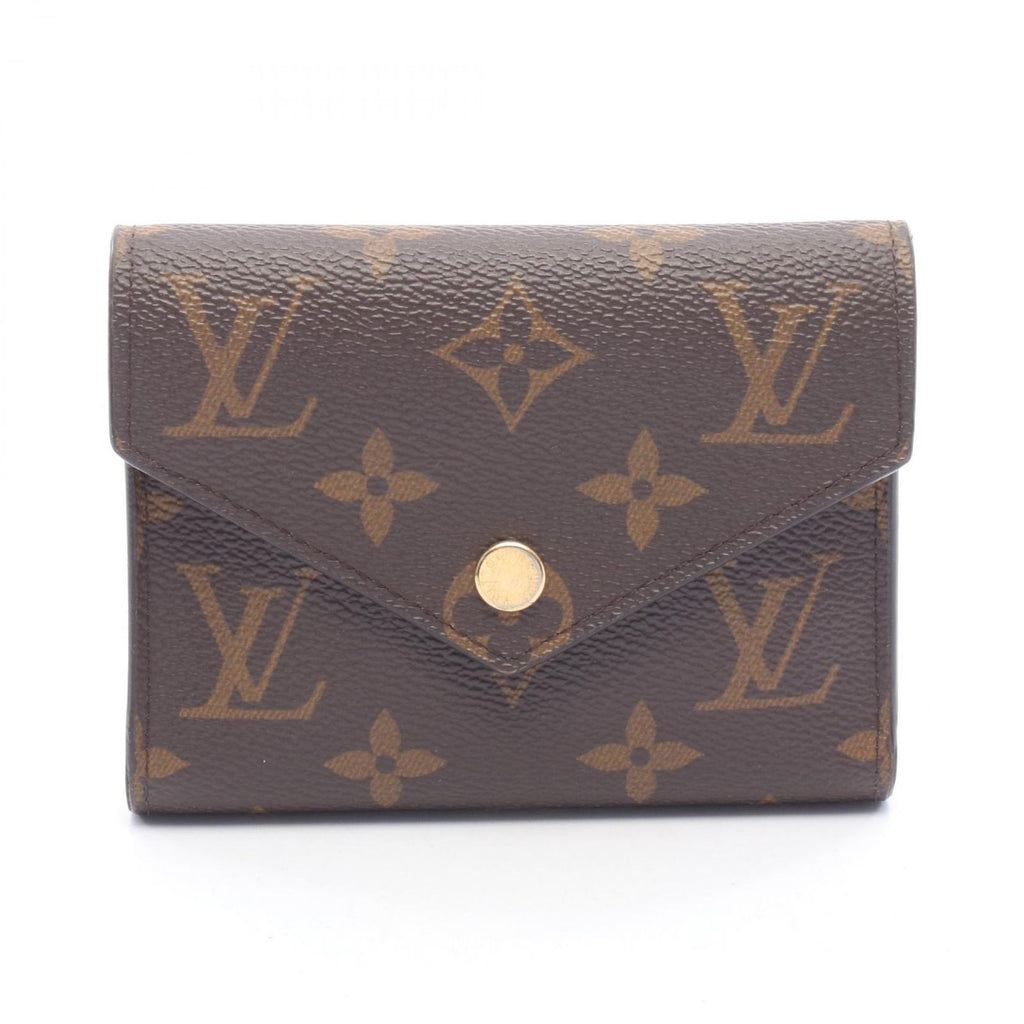 Louis Vuitton Trifold Wallet Portefeuille Victorine Monogram Fuchsia Leather