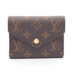 Louis Vuitton Trifold Wallet Portefeuille Victorine Monogram Fuchsia Leather