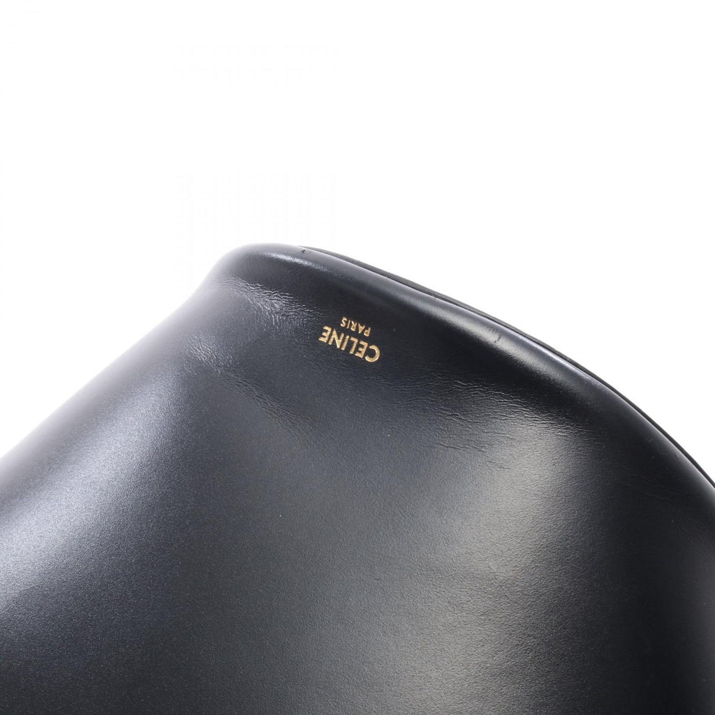 Celine Shoulder Bag Cles Sea Bucket Black Leather — view 5