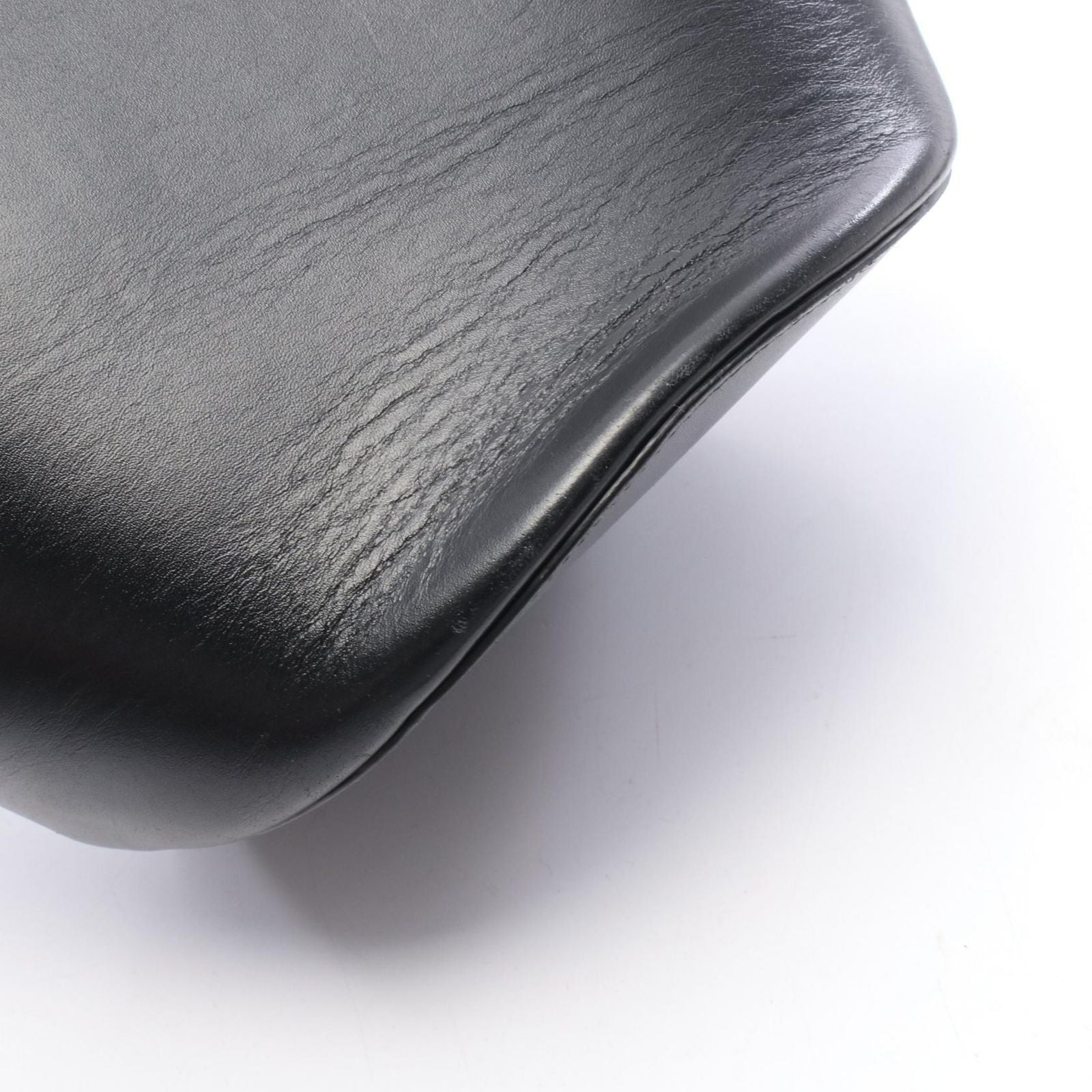 Celine Shoulder Bag Cles Sea Bucket Black Leather — view 9