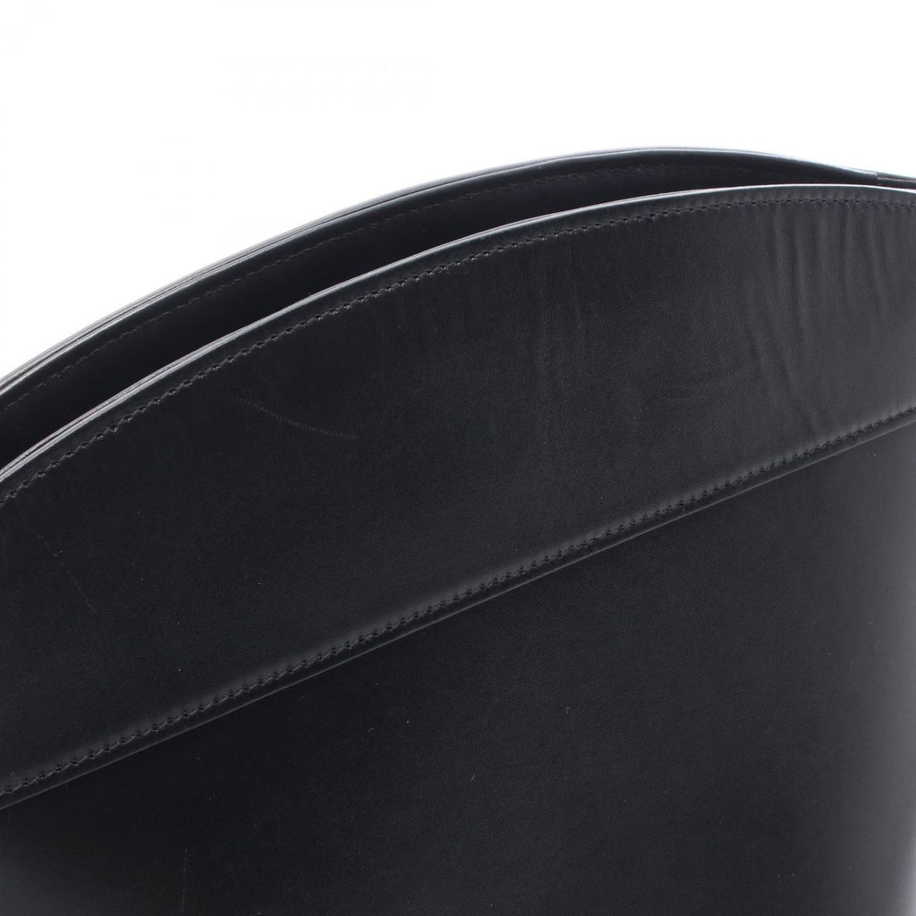 Celine Shoulder Bag Cles Sea Bucket Black Leather — view 7